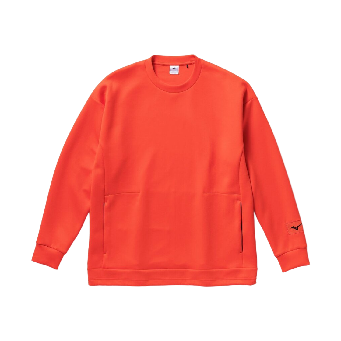 미즈노 루즈 핏 스웨트 크루 체리(Mizuno Loose Fit Sweat Crew Cherry) - 1