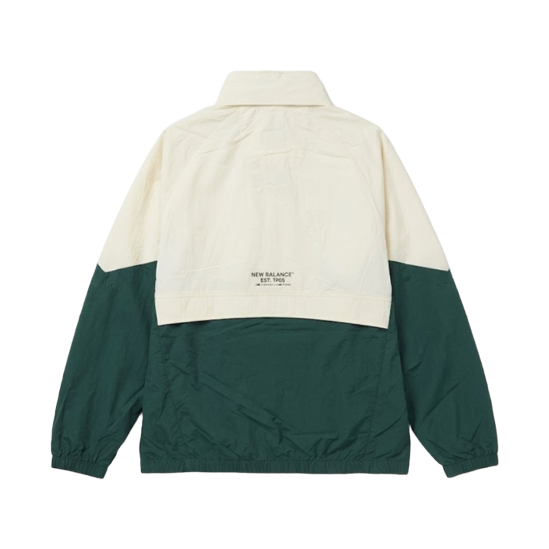 뉴발란스 세미 오버 핏 플라잉 웜업 자켓 아이보리(New Balance Semi Over Fit Flying Warm Up Jacket Ivory) - 2