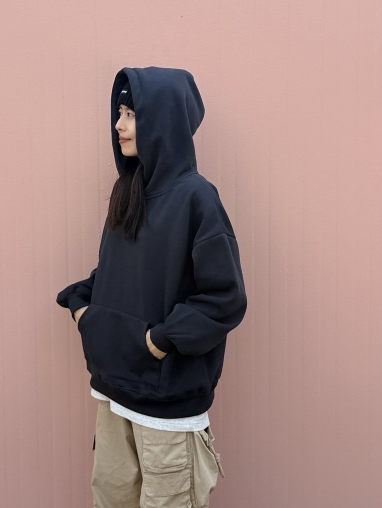 Supreme Overdyed Beanie Black, Fritur Kyoto Cargo Pants Beige_F251PT01 착용 스타일 - 1