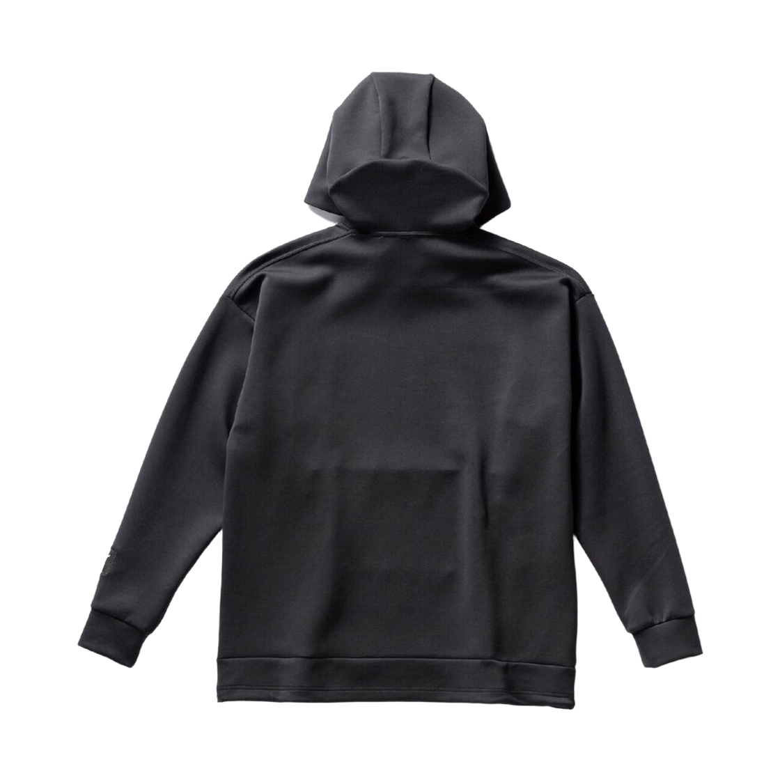 미즈노 루즈 핏 스웨트셔츠 후드 블랙 헤더(Mizuno Loose Fit Sweatshirt Hoodie Black Heather) - 2