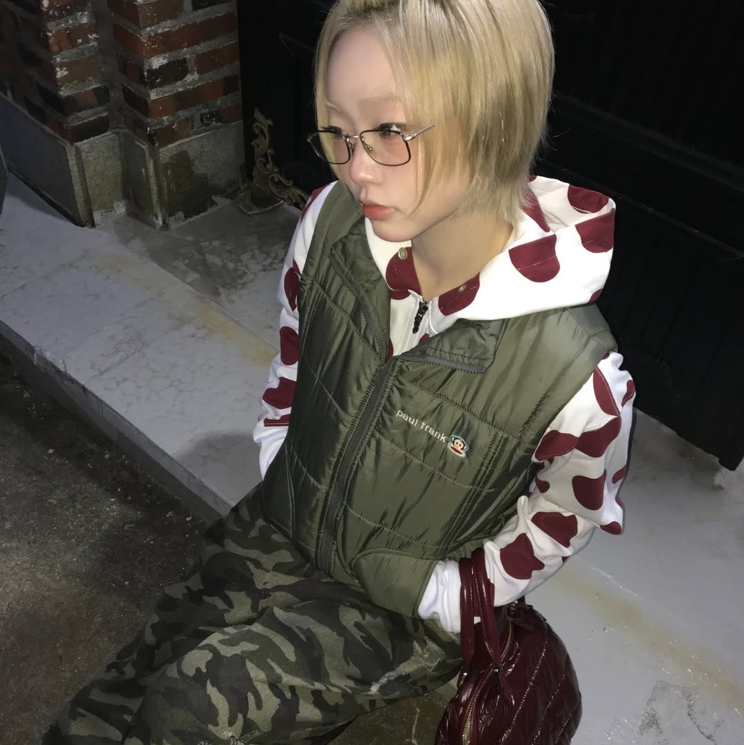 [트리플적립] MAINBOOTH Destroyed Camo Pants CAMO 착용 스타일 - 2