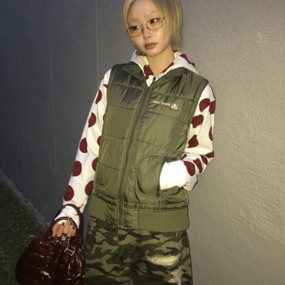 [트리플적립] MAINBOOTH Destroyed Camo Pants CAMO 착용 스타일 - 4