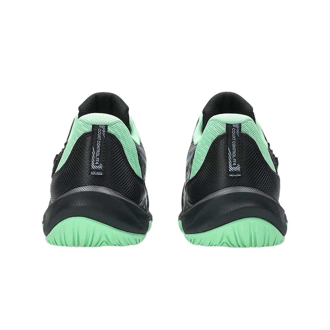 아식스 코트 컨트롤 FF 4 블랙 사바 블루  - D 스탠다드(Asics Court Control FF 4 Black Saba Blue - D Standard) - 3