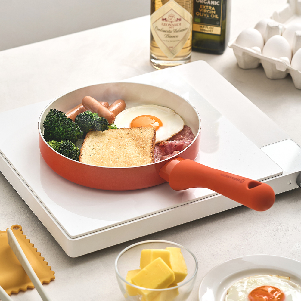 바겐슈타이거 플레어 프라이팬 20cm 탠저린 코드(WAGENSTEIGER Flare Frying Pan 20cm (Tangerine Code)) - 2