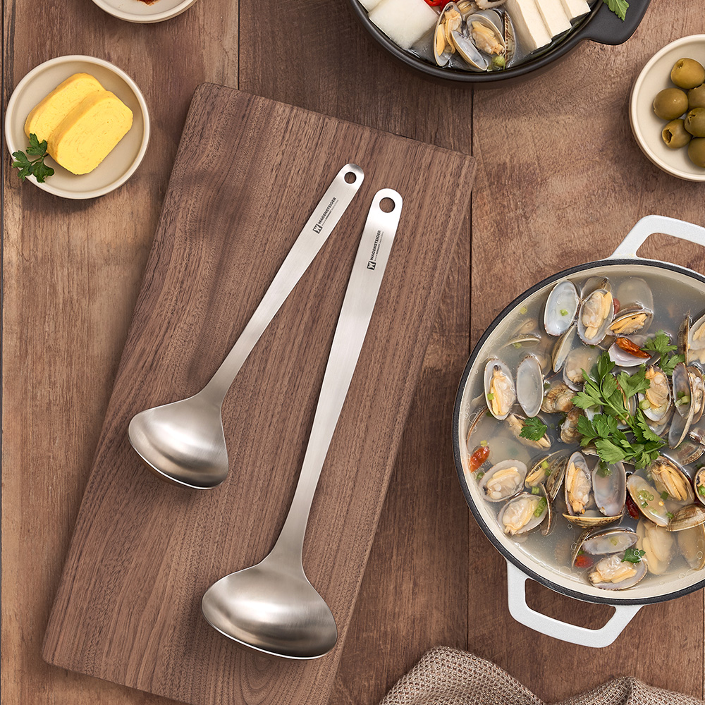 바겐슈타이거 퓨어스텐 304 국자 (소)(WAGENSTEIGER Pure Stainless 304 Ladle Small) - 2