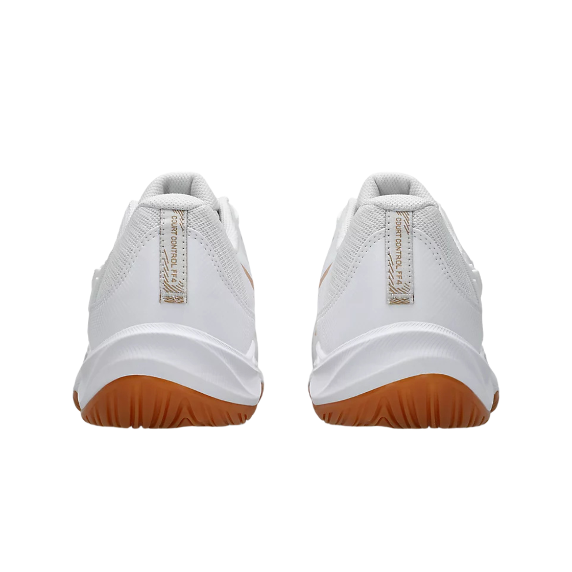 아식스 코트 컨트롤 FF 4 화이트 퓨어 골드 - D 스탠다드(Asics Court Control FF 4 White Pure Gold - D Standard) - 3