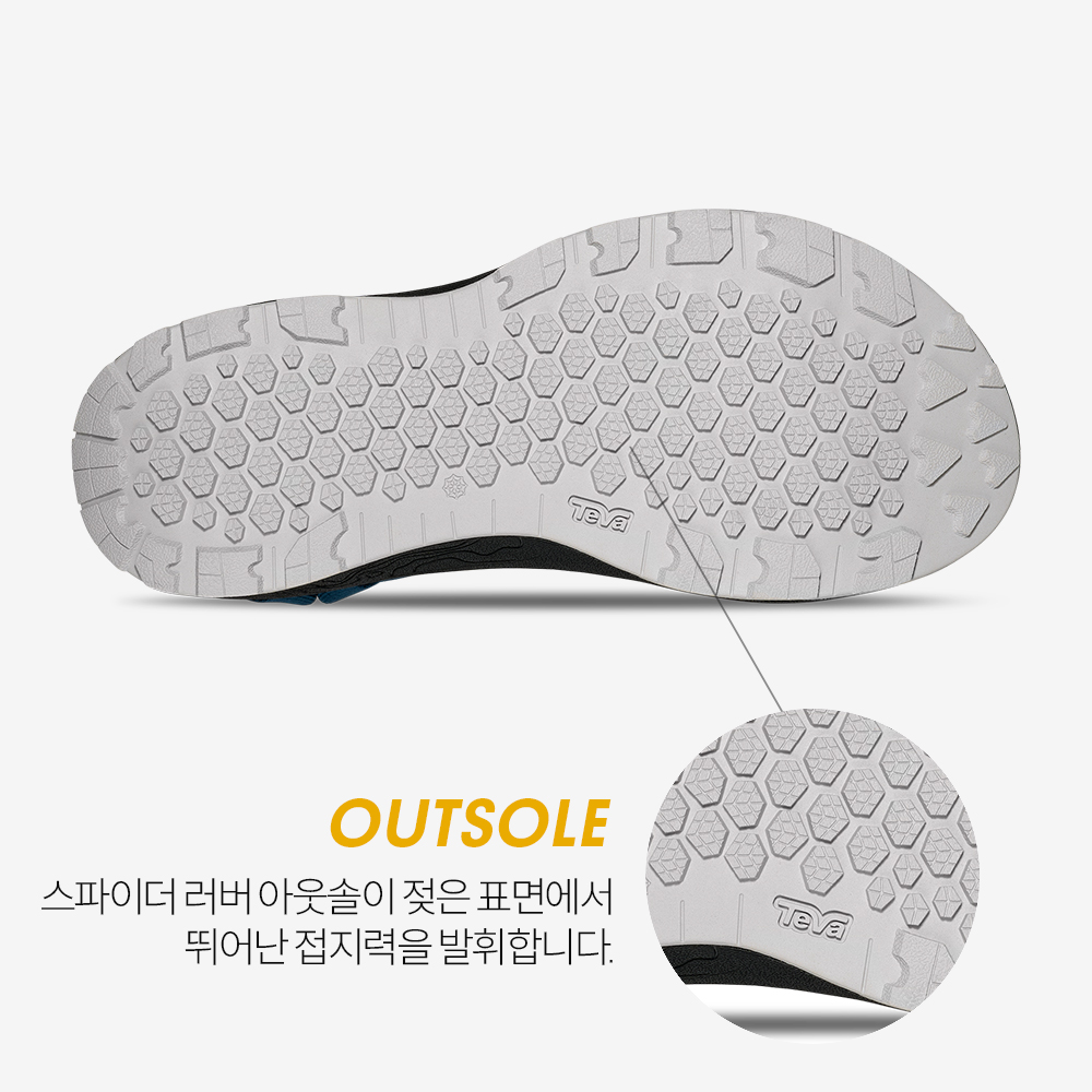테바 남성 하이드라트렉 샌들 BTT(TEVA Men Hydratrek Sandal BTT) - 6