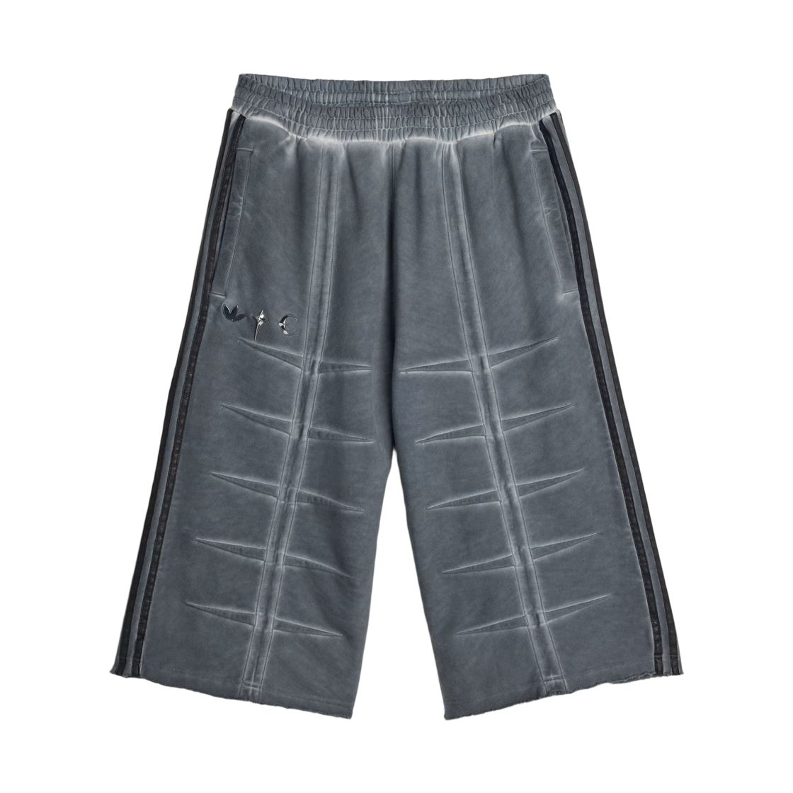 아디다스 x 떠그 클럽 버뮤다 쇼츠 블랙 - KR 사이즈(Adidas x Thug Club Bermuda Shorts Black - KR Sizing)