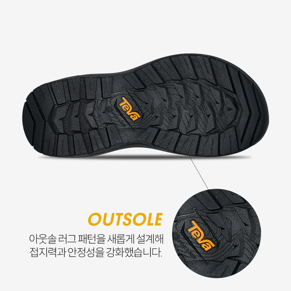 테바 여성 허리케인 XLT3 BLK(TEVA Women Hurricane XLT3 BLK) - 6