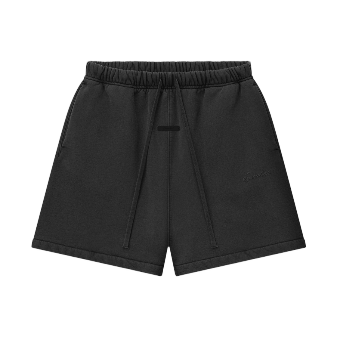 - Essentials Signature Classic Sweatshort Faded Black - 26SS