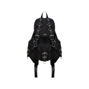 Vacant Archive Popo Strap Backpack Black