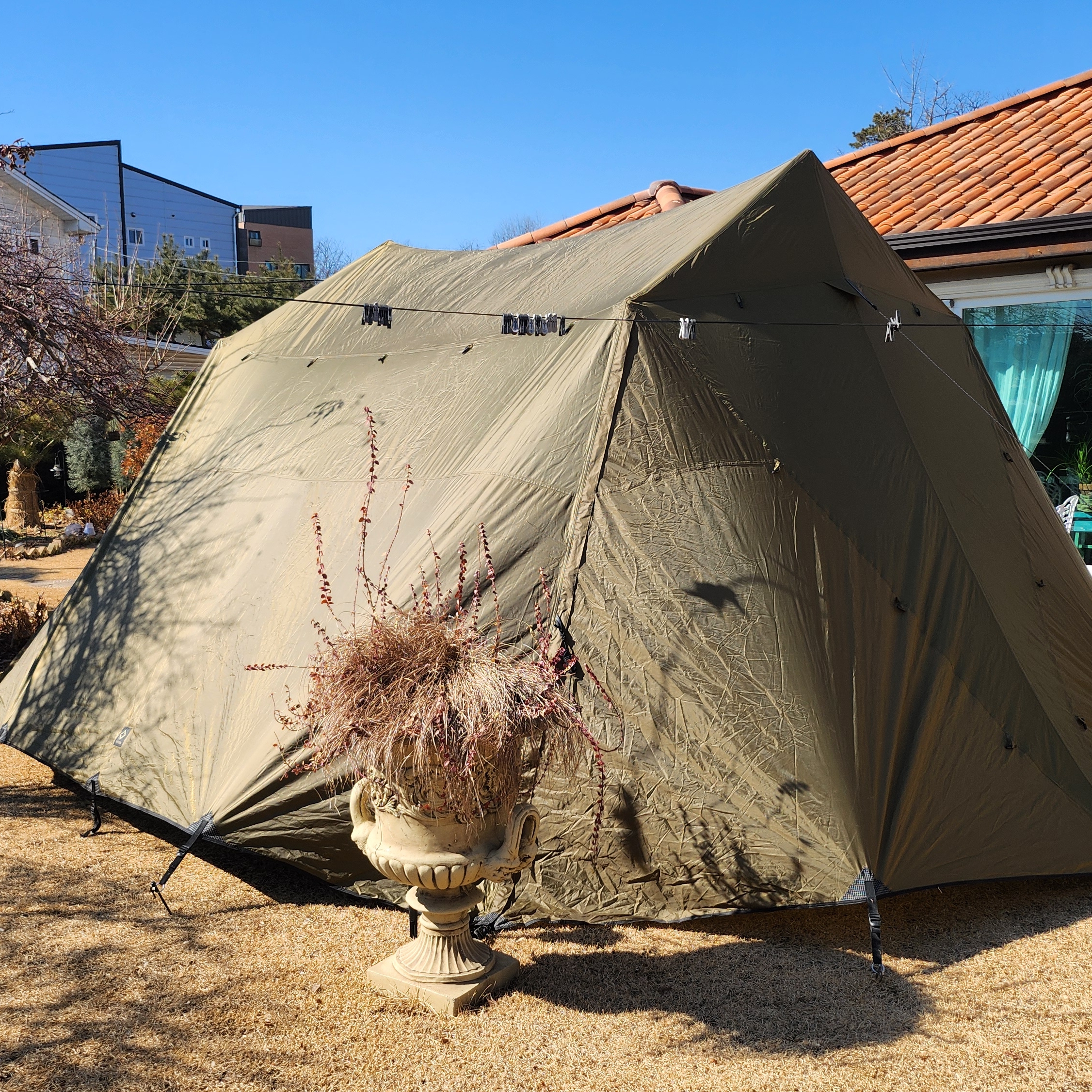 Helinox Tactical Field 6.0 착용 스타일 - 2