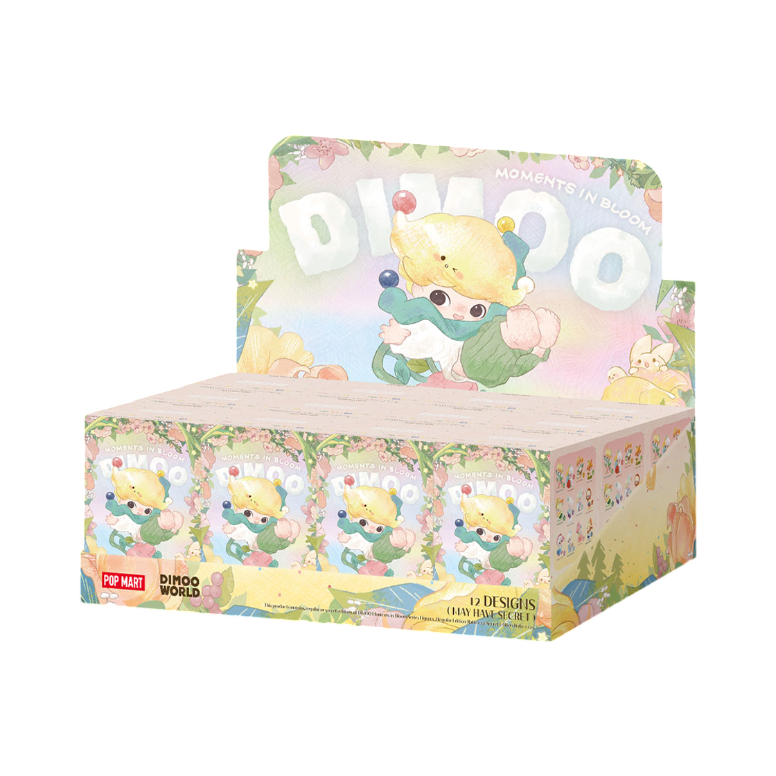 - Pop Mart Dimoo Moments In Bloom Series Figures Sealed Case (12 Blind Boxes)