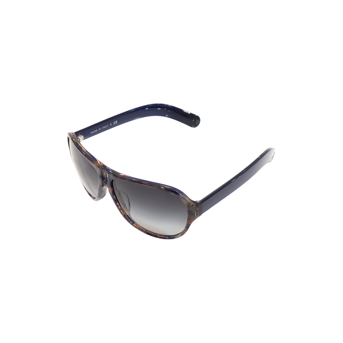 샤넬 5233-A 네이비 호피 프레임 CC로고 HAVANA 여성 선글라스(Chanel 5233-A Navy Leopard Frame CC Logo Havana Women's Sunglasses) - 1