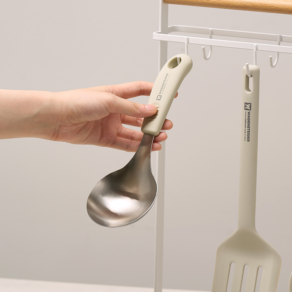 바겐슈타이거 스텐 304 로펠 더 컬러 레이들 국자 서버 아이보리(WAGENSTEIGER Stainless Steel 304 Rofel The Color Ladle (Ivory)) - 6