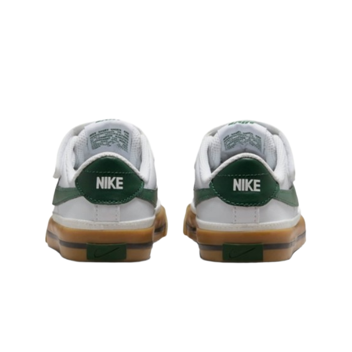 (PS) 나이키 코트 레거시 화이트 검 라이트 브라운((PS) Nike Court Legacy White Gum Light Brown) - 3