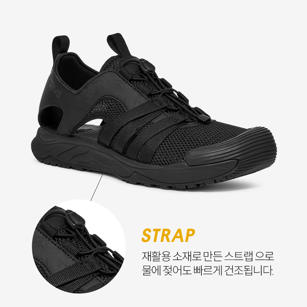 테바 남성 하이드라트렉 샌들 CT BLK(TEVA Men Hydratrek Sandal CT BLK) - 3