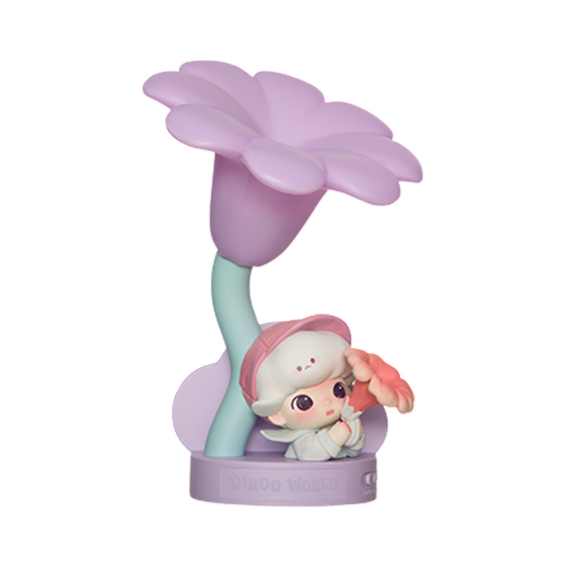 - Pop Mart Dimoo Moments In Bloom Series Sensor Activated Nightlight Spring's Trumpet (Opened Case)