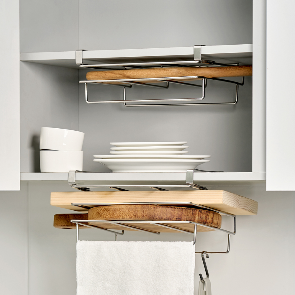바겐슈타이거 스텐 그립 앤 드라이 행거 3단(WAGENSTEIGER Stainless Grip & Dry Rack 3-tier) - 3