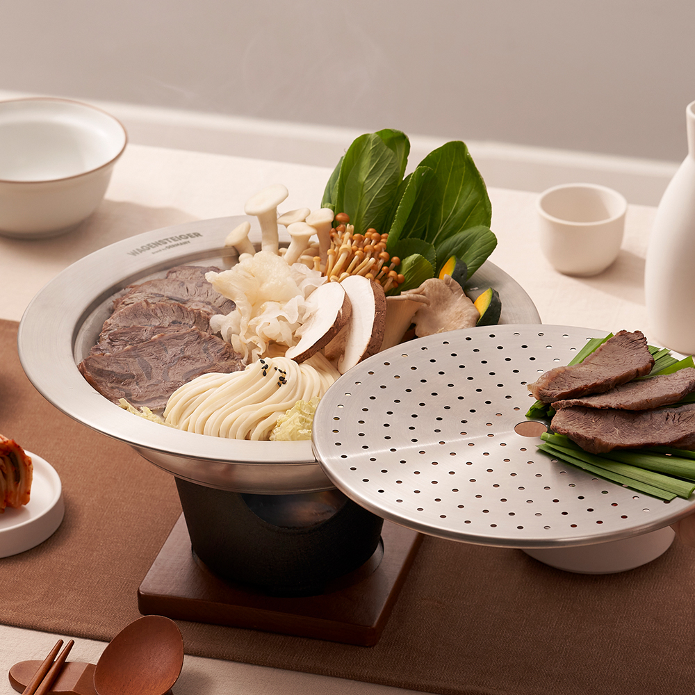 바겐슈타이거 IH 올스텐 스팀워머 20cm(WAGENSTEIGER Stainless Steam Warmer 20cm) - 2