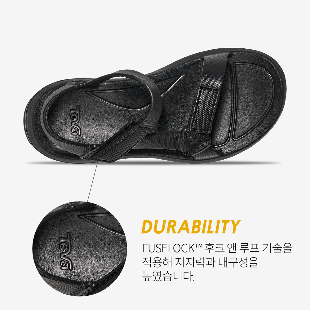 테바 테바 여성 아프레아쿠아 드리프트 BLK(TEVA Women Apreaqua Drift BLK) - 5