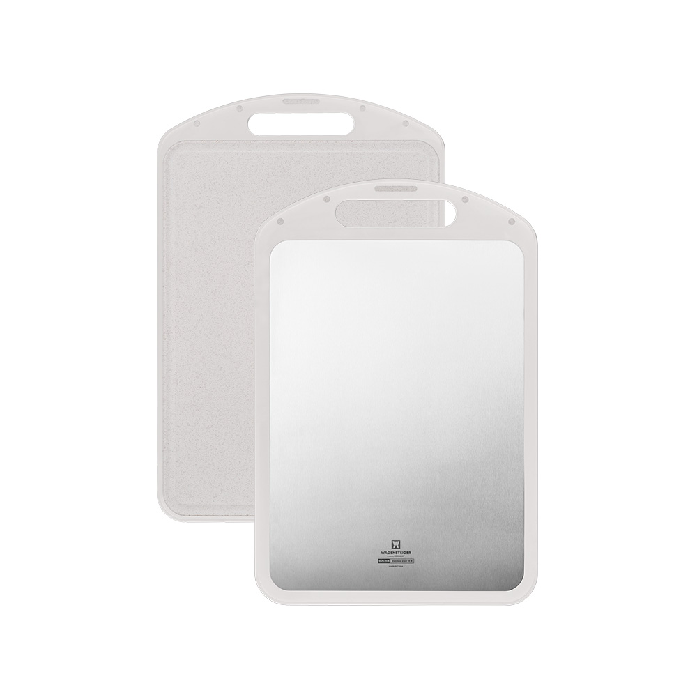 바겐슈타이거 스텐 304 스틸라이너 양면도마 (중)(WAGENSTEIGER Stainless 304 Steeliner Double-sided Cutting Board M) - 6