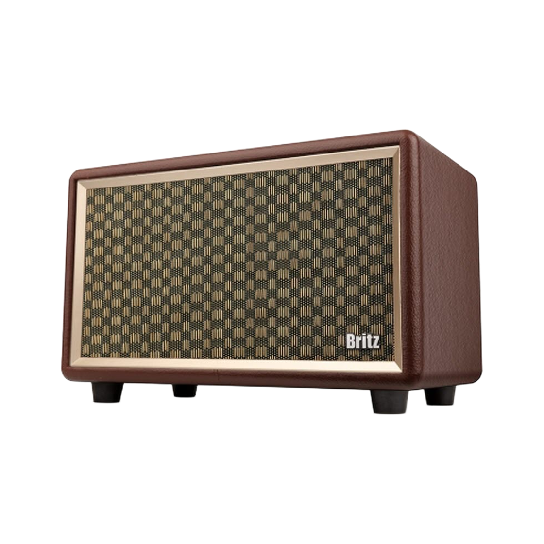 브리츠 레트로 블루투스 스피커 프리미엄 20W BA-RS2(Britz BA-RS2 Vintage Classic Bluetooth Speaker: 20W High-Output Home Audio) - 1