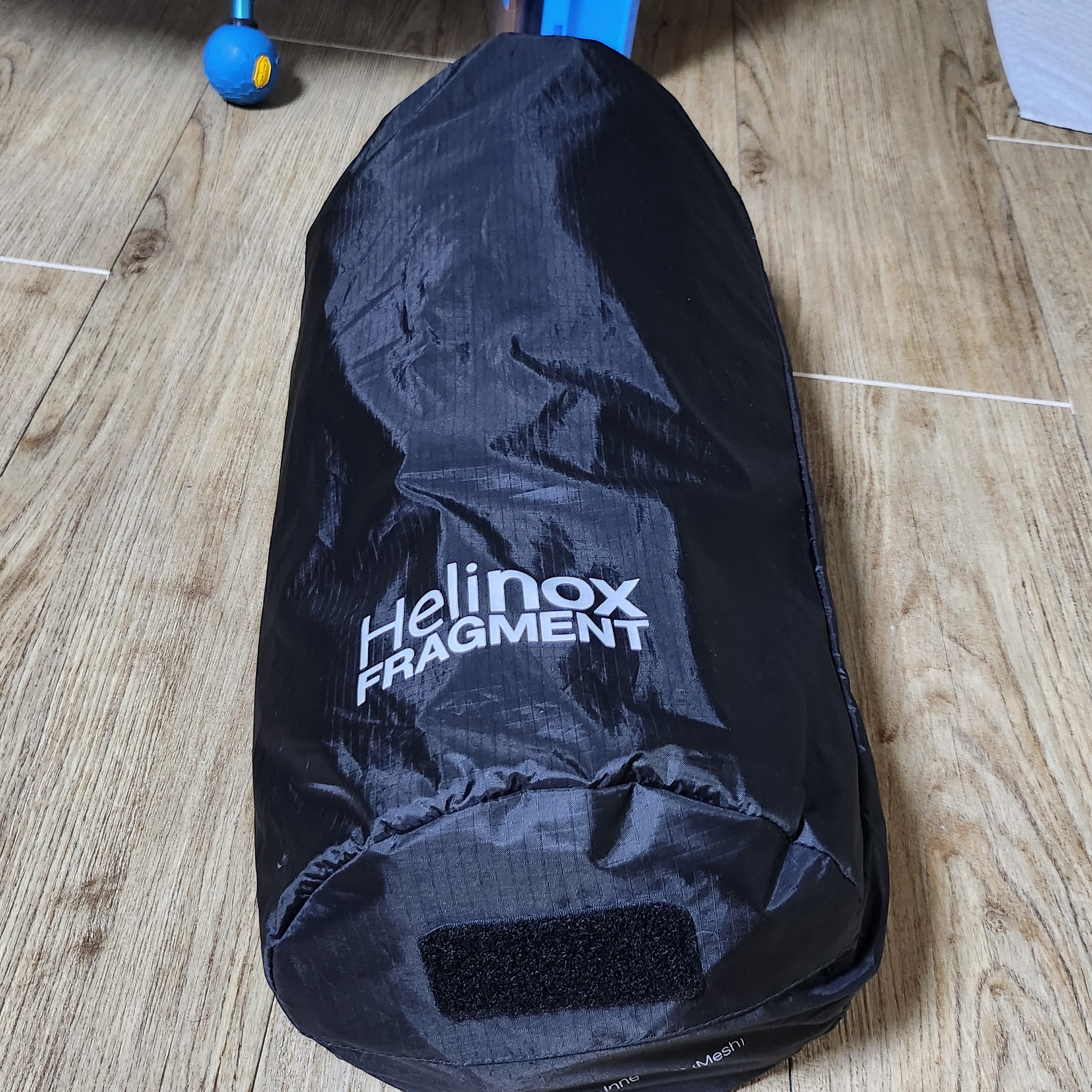 Helinox x Fragment Design Tactical Cot Tent Solo Inner Tent Black Navy Mesh 착용 스타일 - 2