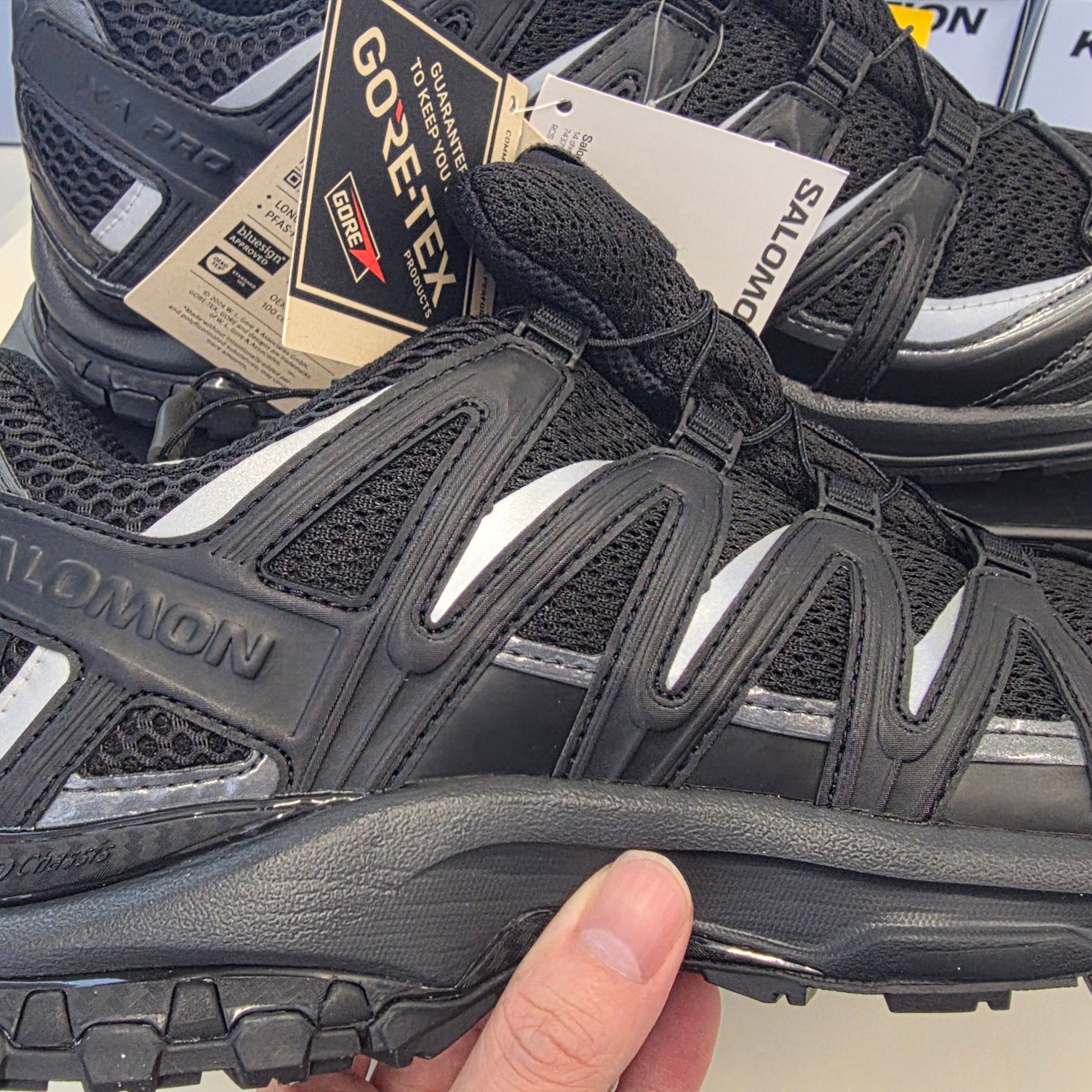 Salomon x Slam Jam XA PRO 3D GORE-TEX Black 착용 스타일
