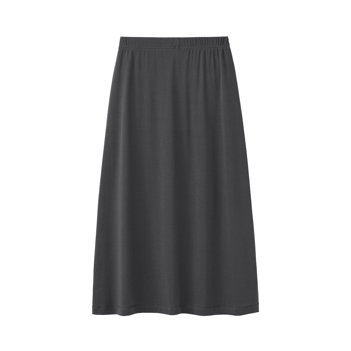 SBF1SK03WCC (W) Suare Woman Cotton Banding Flare Skirt White