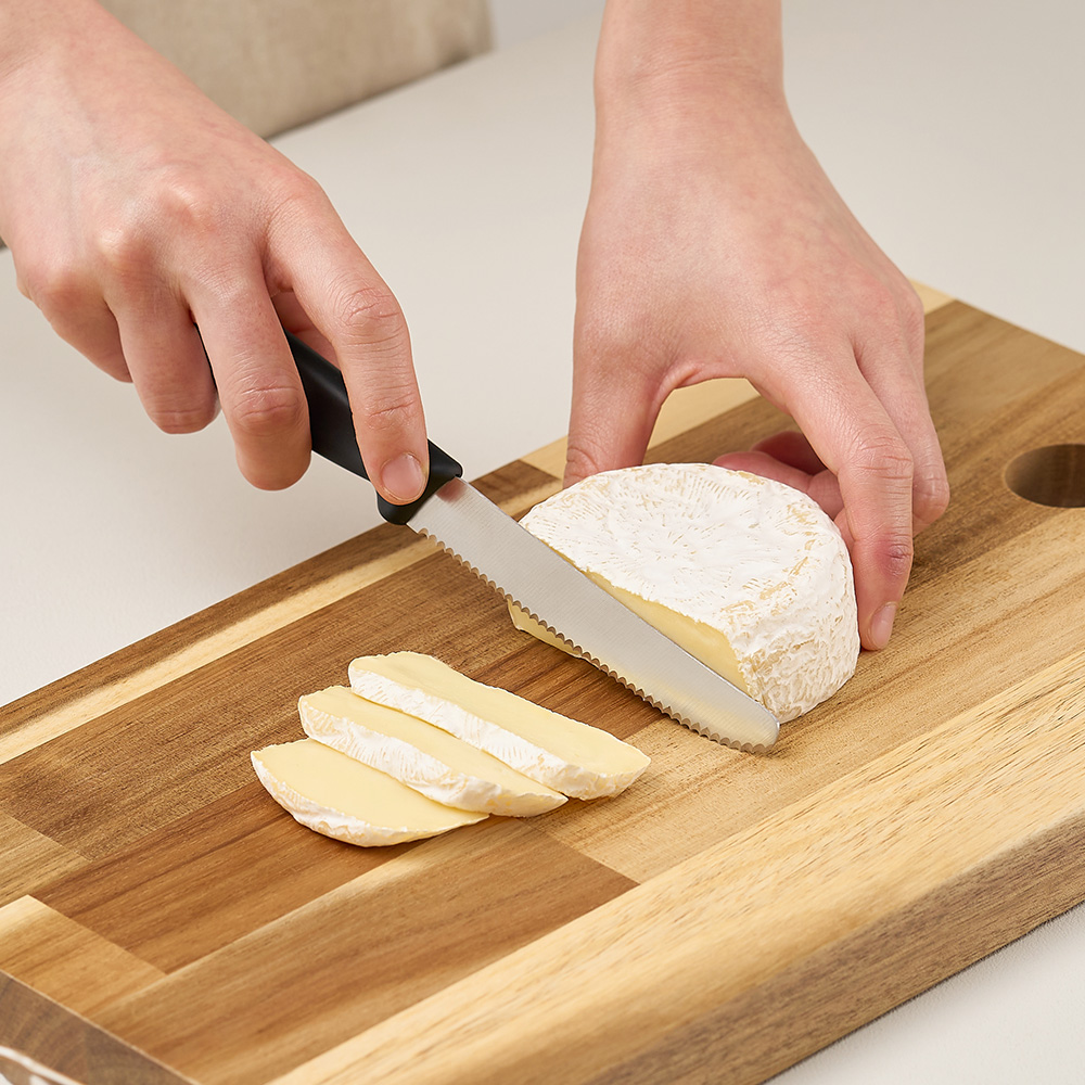 바겐슈타이거 톱니과도 빵칼 과일칼 블랙(WAGENSTEIGER Serrated Paring Knife (Black)) - 2