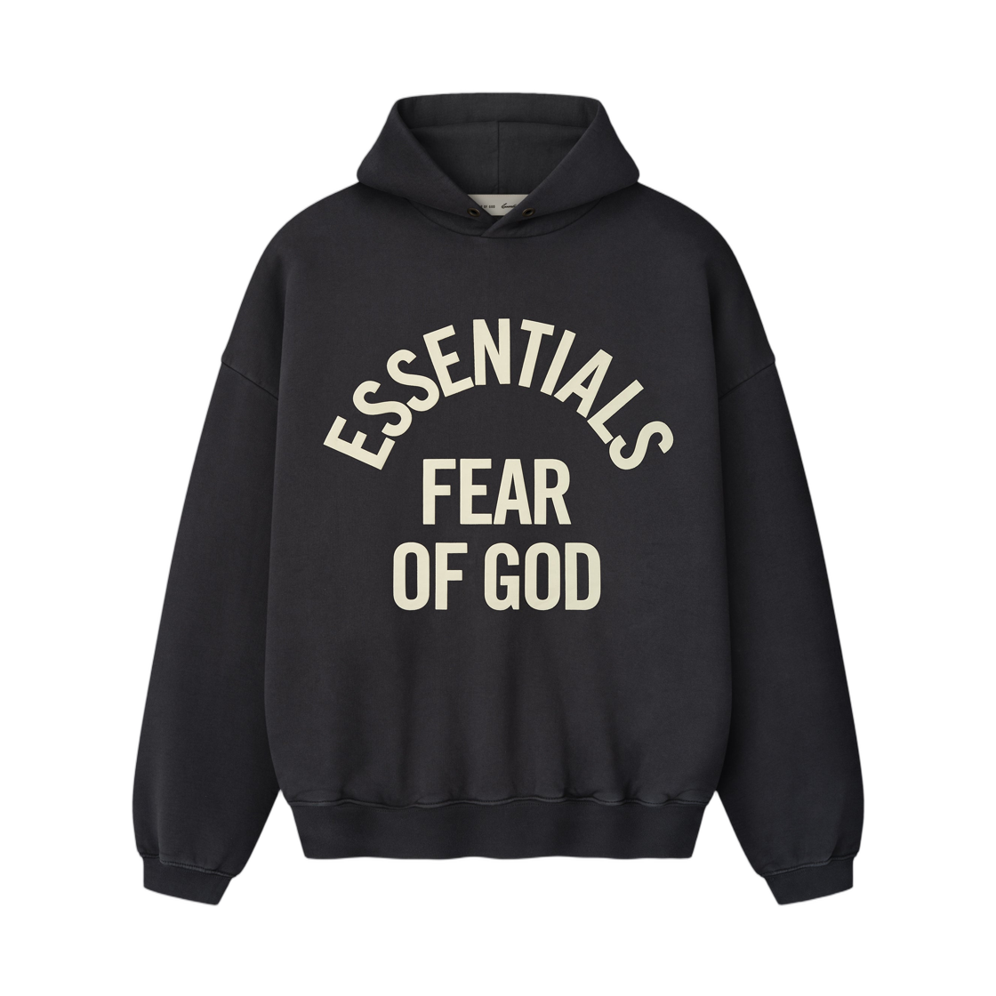 - Essentials Campus 90s Hoodie Faded Black - 26SS