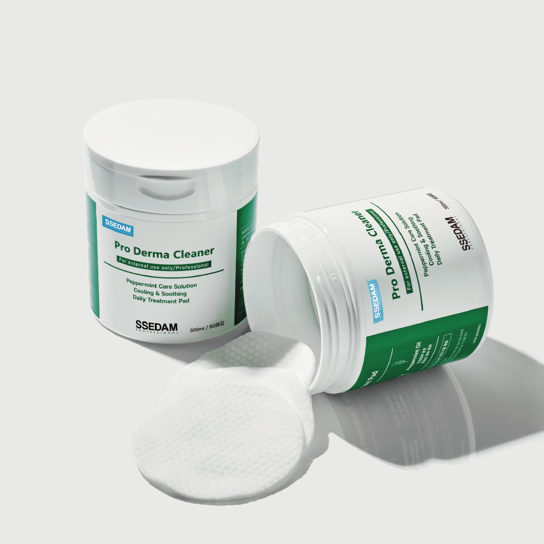 [15%쿠폰][KREAM 단독] 쎄담 프로 더마 클리너 무알콜 균세안 패드 300ml(90매)([15%쿠폰][KREAM단독] SSEDAM Pro Derma Cleaner) - 2