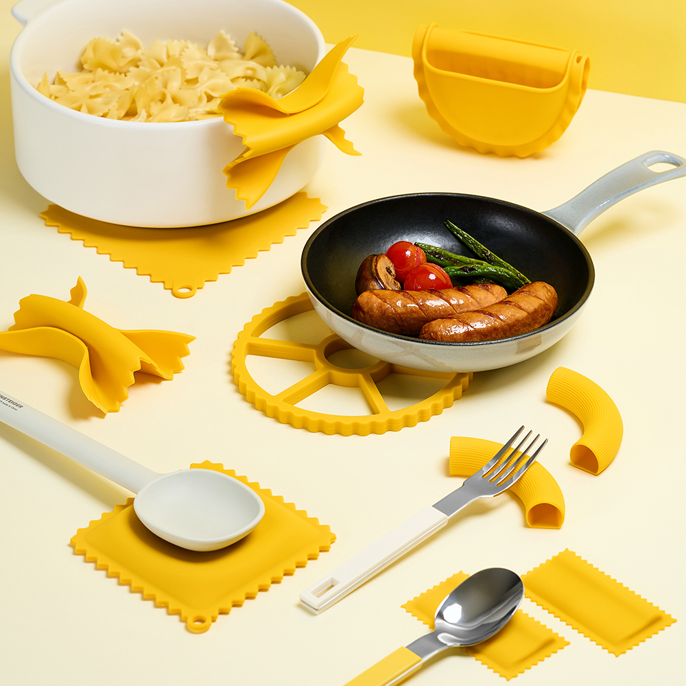바겐슈타이거 PASTA 실리콘 시리즈 메젤루네 냄비손잡이(WAGENSTEIGER PASTA Mezzaluna Pot Handle Grip) - 6