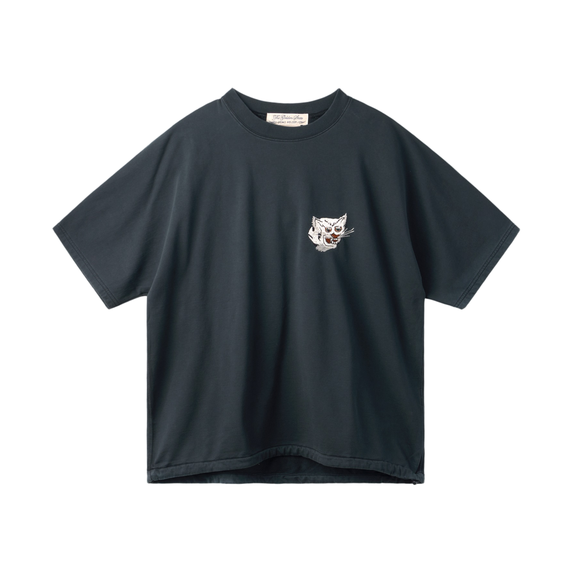 레미 릴리프 SP 피니시 반팔 크루넥 타이거 EMB 블랙(Remi Relief SP Finish SS Crewneck with Tiger EMB Black)