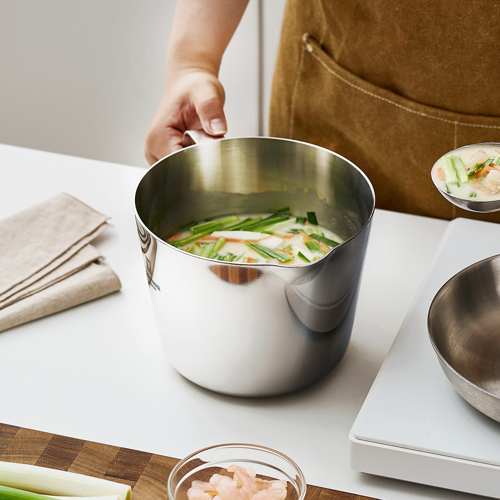 바겐슈타이거 통3중 스텐 304 이지팟(2L)(WAGENSTEIGER riple-ply Stainless 304 Easy Pot 2L) - 5