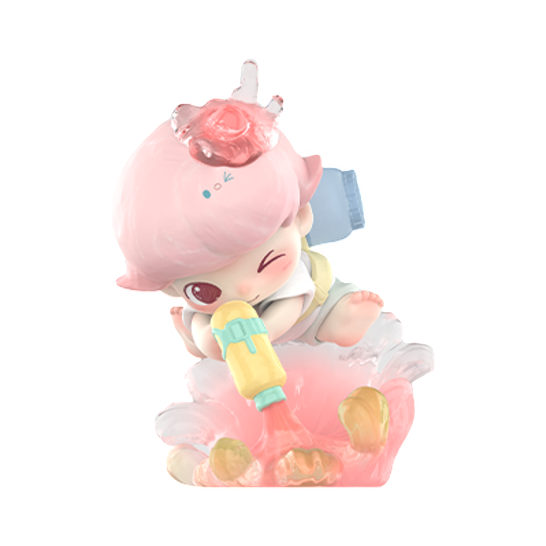 팝마트 디무 꽃 피는 순간 시리즈 스프링 리코일 (개봉박스)(Pop Mart Dimoo Moments In Bloom Series Spring Recoil (Opened Case))