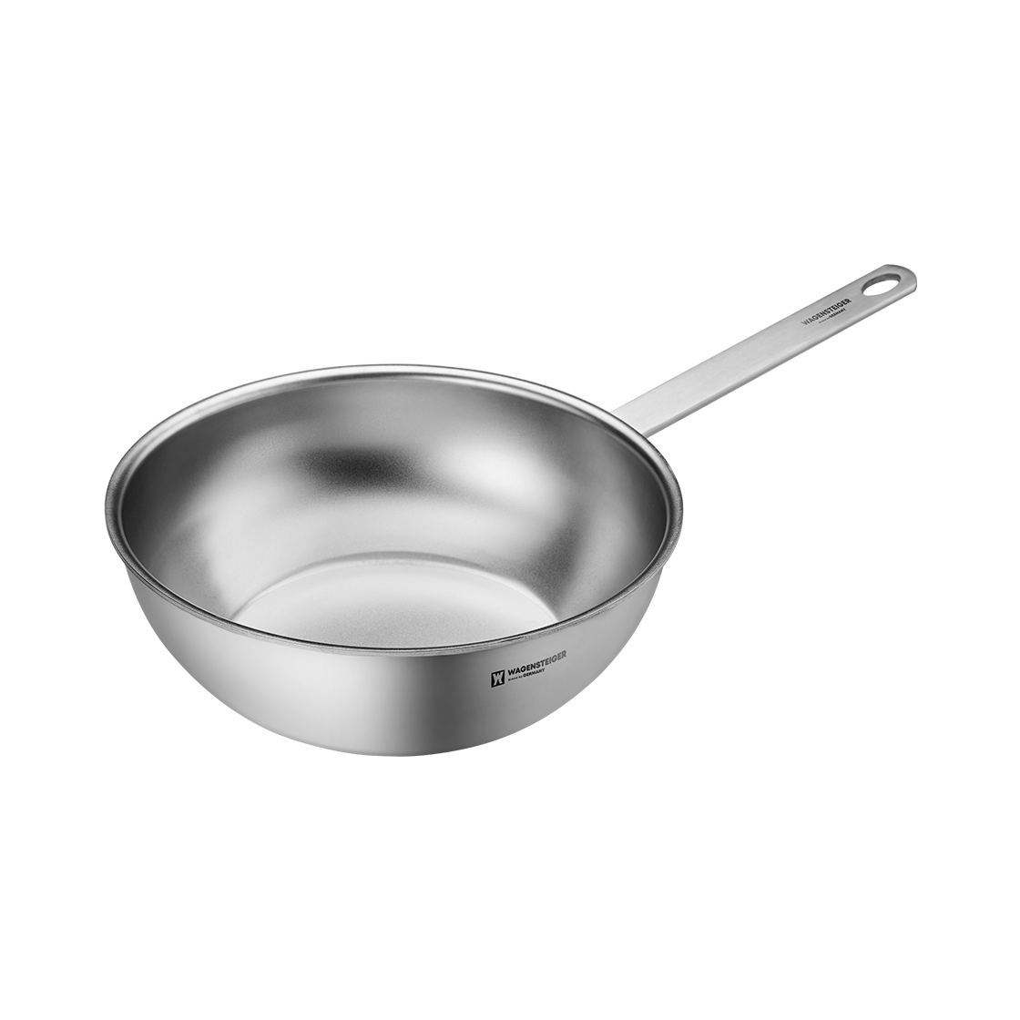 GUUDWA0579 WAGENSTEIGER Lostal 5-Ply Abrasive-Free 316 Stainless Steel Wok (24cm)