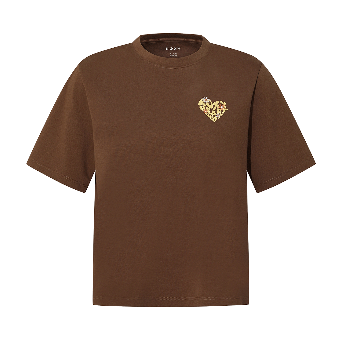 록시 하트 반팔 티셔츠 (RG21ST540BRW)(ROXY Heart Short Sleeve T-Shirt (RG21ST540BRW))