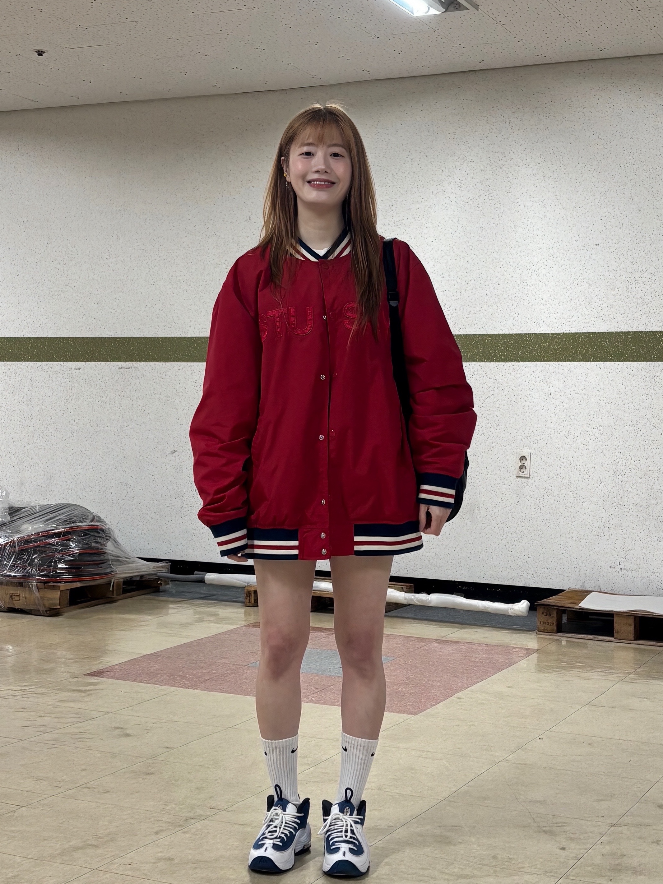 Nike Air Penny II Atlantic Blue, Mischief Lightweight Zip Around Backpack Black 착용 스타일 - 1