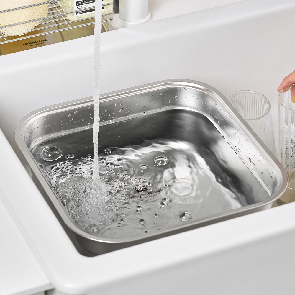 바겐슈타이거 스텐 304 워시볼 8L (솔리드)(WAGENSTEIGER Stainless Wash Bowl 8L Solid) - 6
