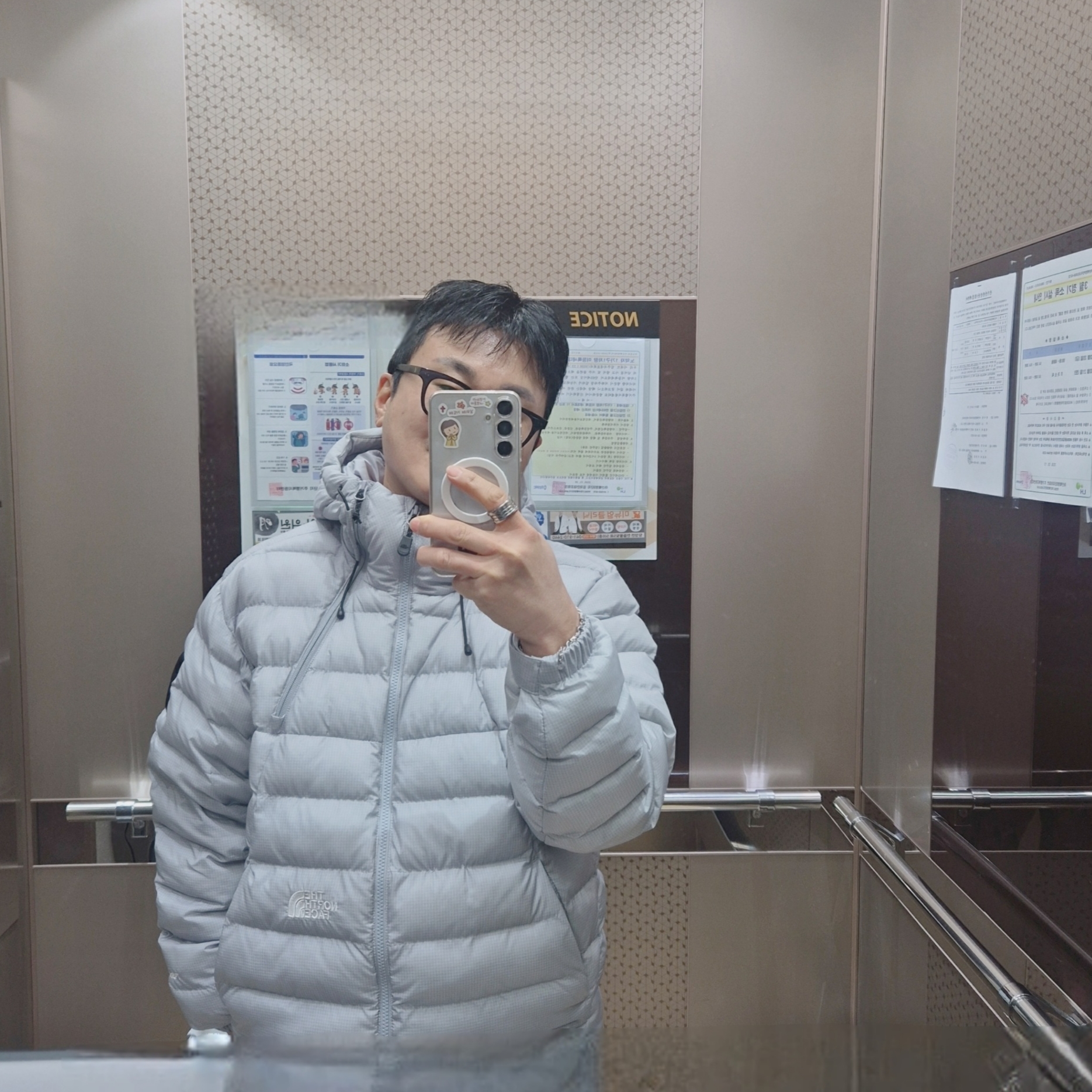The North Face White Label Kalix T Jacket Metal Gray - 26SS 착용 스타일