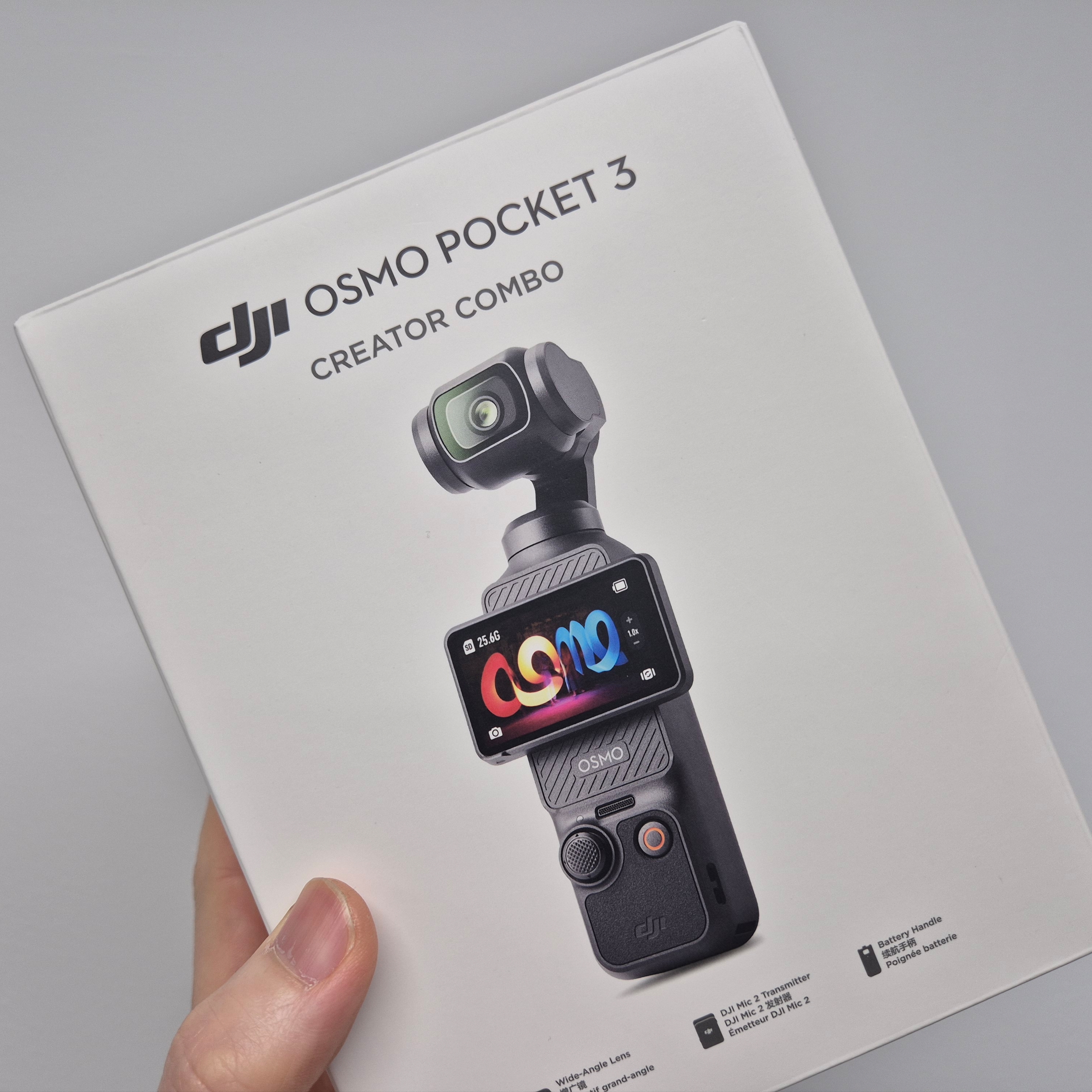 DJI Osmo Pocket 3 Creator Combo 착용 스타일