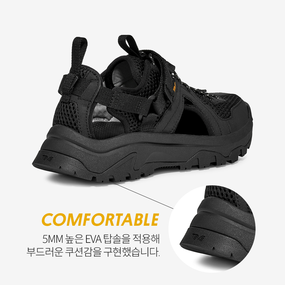 테바 여성 허리케인 XLT3 CT BLK(TEVA Women Hurricane XLT3 CT BLK) - 4