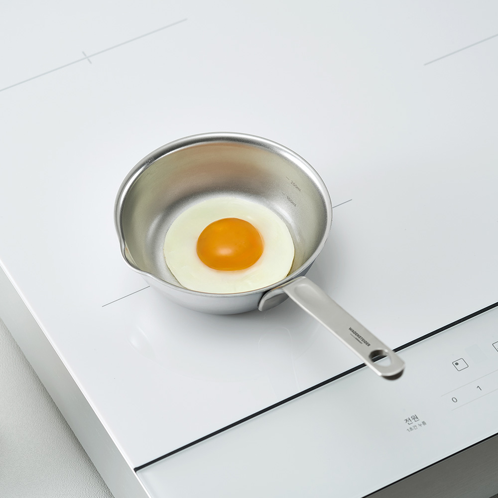 바겐슈타이거 로스탈 통3중 무연마 316 스텐 미니팬 16cm(WAGENSTEIGER Lostal 3-Ply Abrasive-Free 316 Stainless Steel Mini Pan (16cm)) - 4