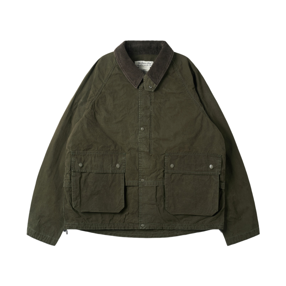 레미 릴리프 캔버스 필드 자켓 소프트 오일 코팅 올리브(Remi Relief Canvas Field Jacket with Soft Oil Coating Olive)