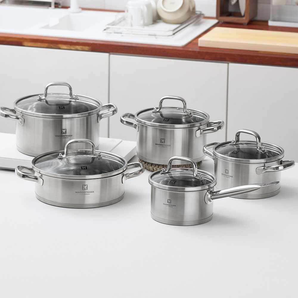 바겐슈타이거 티프 IH 스텐 냄비 양수 26cm(WAGENSTEIGER TIFF IH Stainless Pot Double 26cm) - 5