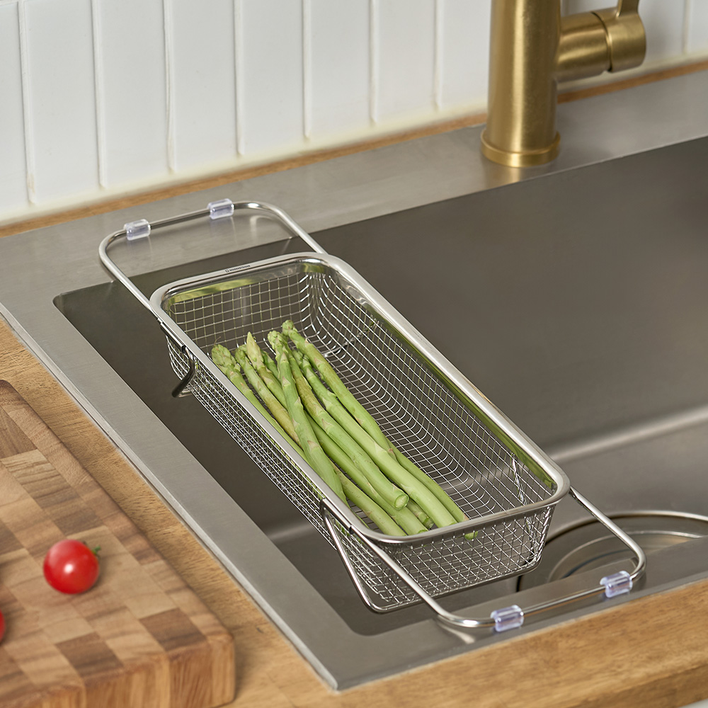 바겐슈타이거 스텐 304 슬라이딩 메쉬 바스켓 특대(WAGENSTEIGER Stainless 304 Sliding Mesh Basket XL) - 5