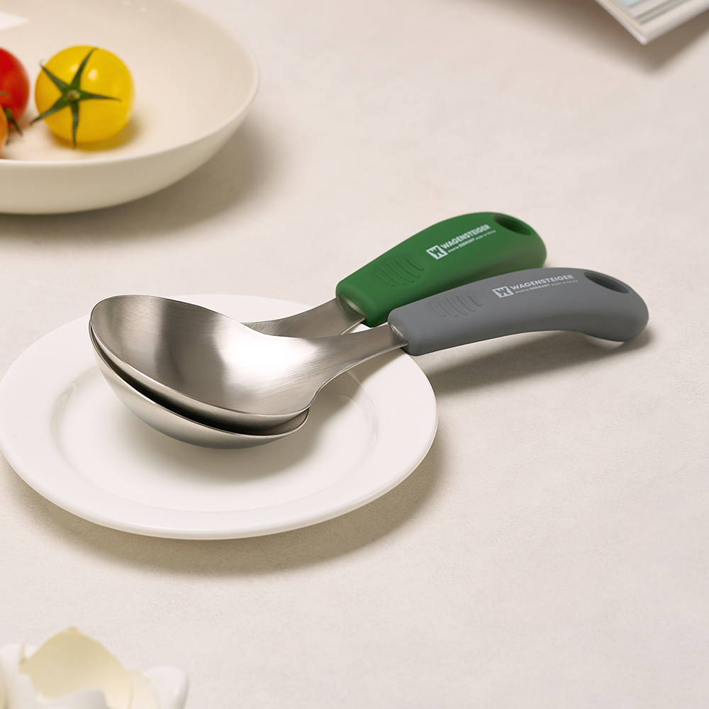 바겐슈타이거 스텐 304 로펠 더 컬러 레이들 국자 서버 아이보리(WAGENSTEIGER Stainless Steel 304 Rofel The Color Ladle (Ivory)) - 3