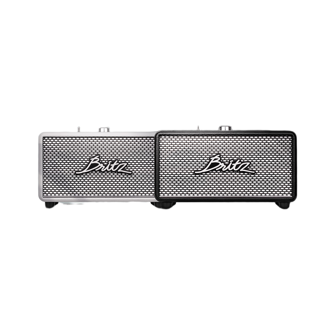 브리츠 30W 레트로 블루투스 스피커 TWS BZ-RK101 블랙/화이트(Britz BZ-RK101 Retro Bluetooth Speaker 30W with TWS Support)